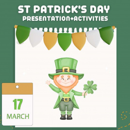 Материалы для тематического урока St Patrick's Day