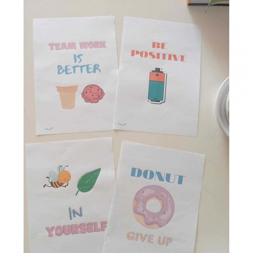 Motivation Posters (4 items) фото 3