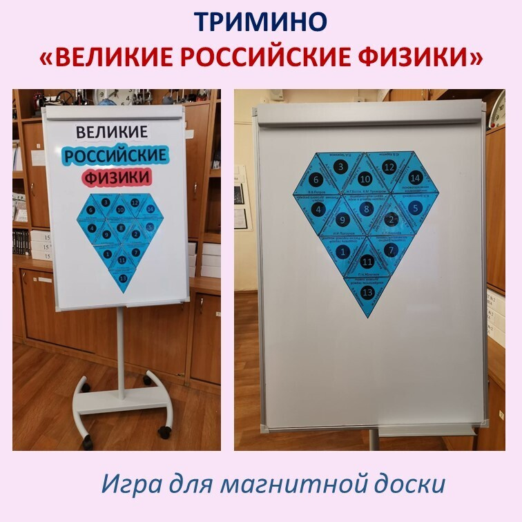 Тримино  «Великие российские физики» фото 5