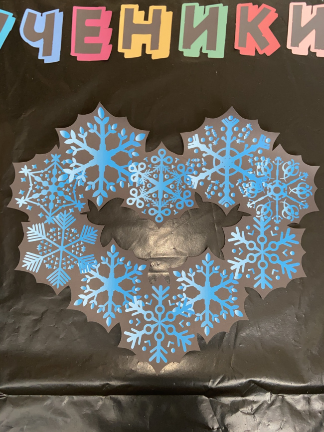 Декор двери "Уникальные ученики" для бел. и черн. фона фото 10