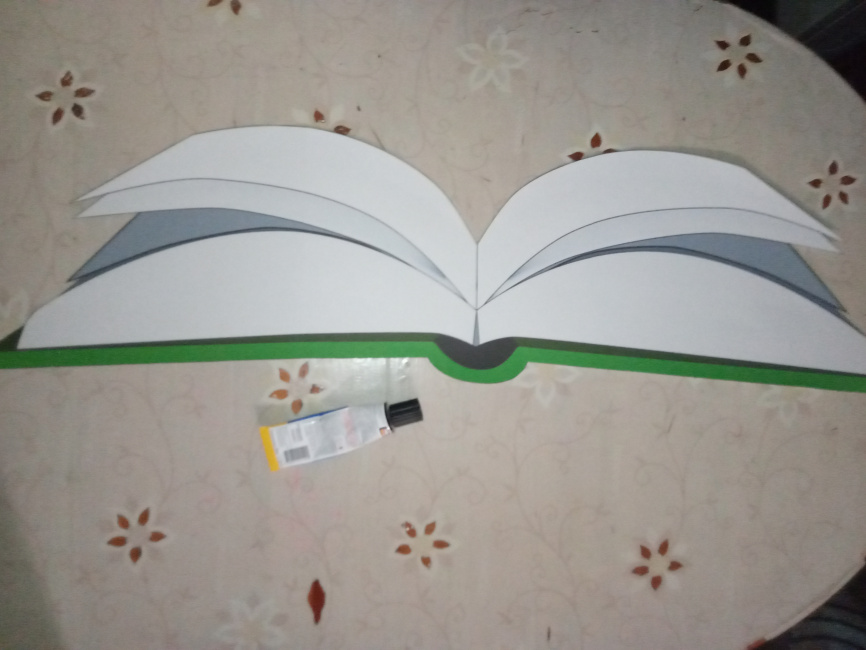 Декор двери "Летим навстречу знаниям" фото 7