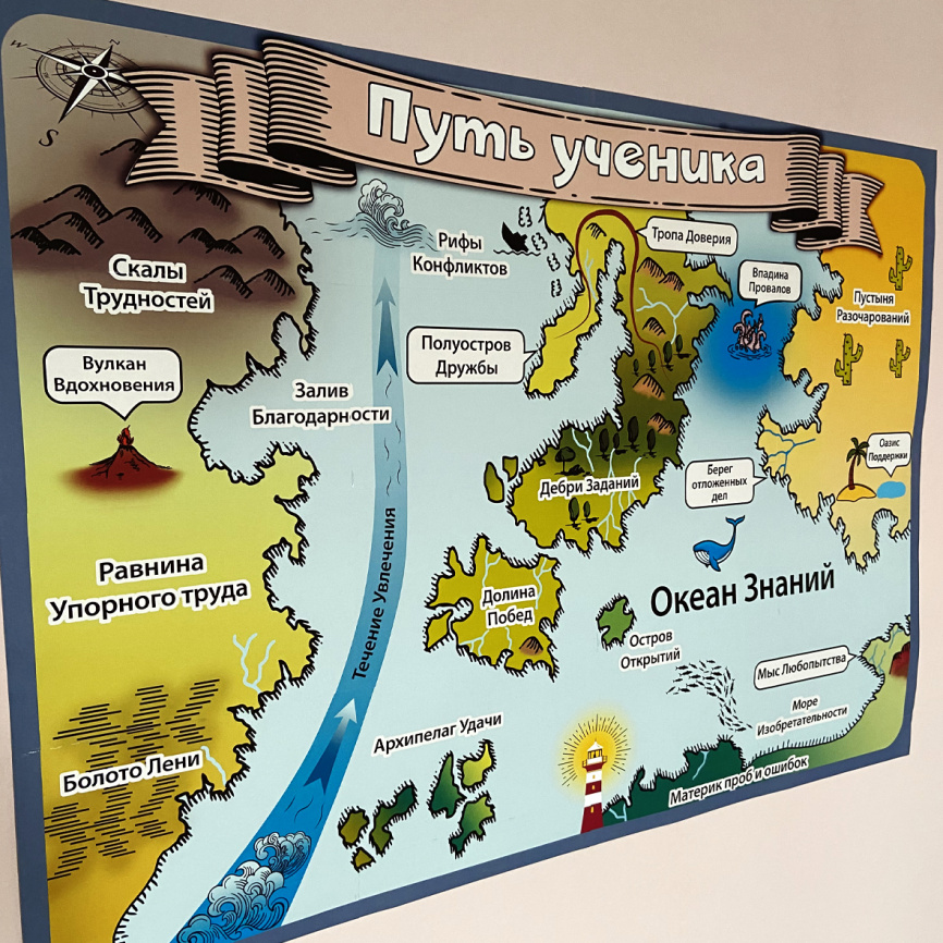 Комплект для рефлексии в классе "Путь ученика" фото 2