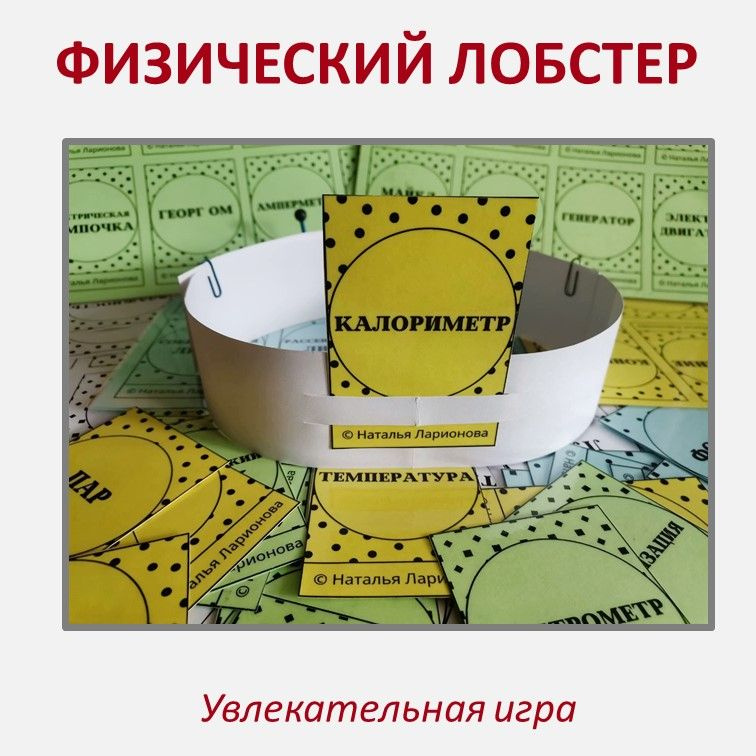 Игра "Физический лобстер" (8 класс) фото 2