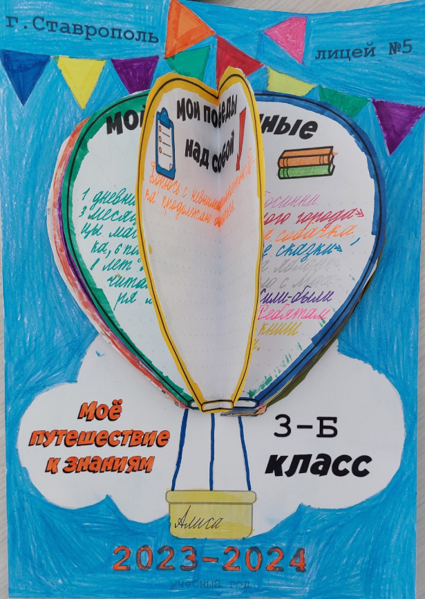 СУПЕР-комплект для темы в классе "Путешествие на воздушном шаре" на весь учебный фото 20