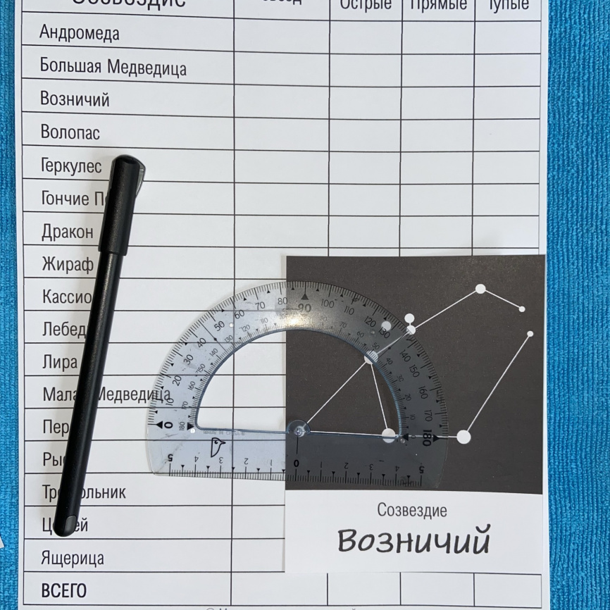 Урок с маршмеллоу: созвездия и углы (2–4 класс) фото 6
