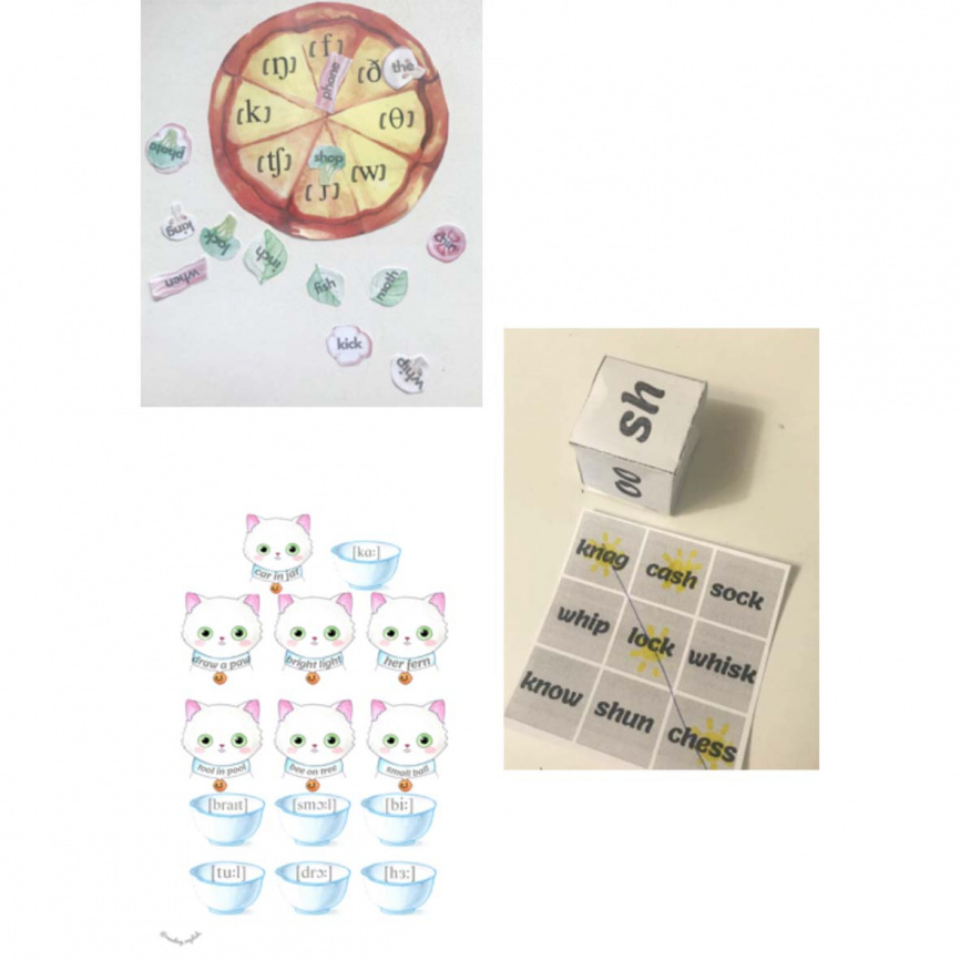 Let’s read, part 3. Учимся читать транскрипции двойных букв/игры фото 2