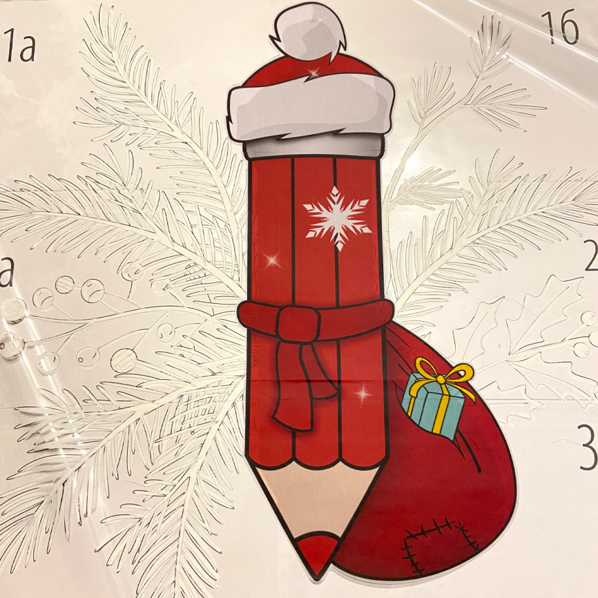 Декор для окна "Новогодние карандаши". Комплект со скидкой фото 14