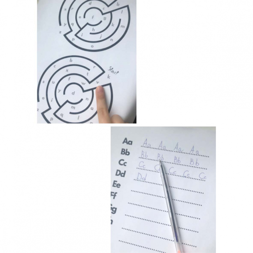 Let’s read, part 1. Учим английские буквы фото 3