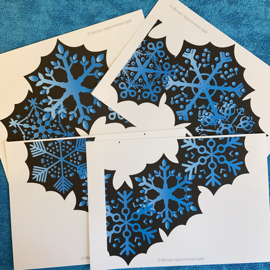 Декор двери "Уникальные ученики" для бел. и черн. фона фото 5